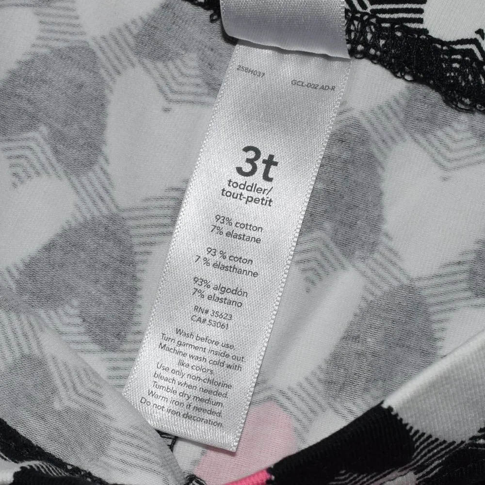 NEW Girls Carters Leggings (Hearts) 3T